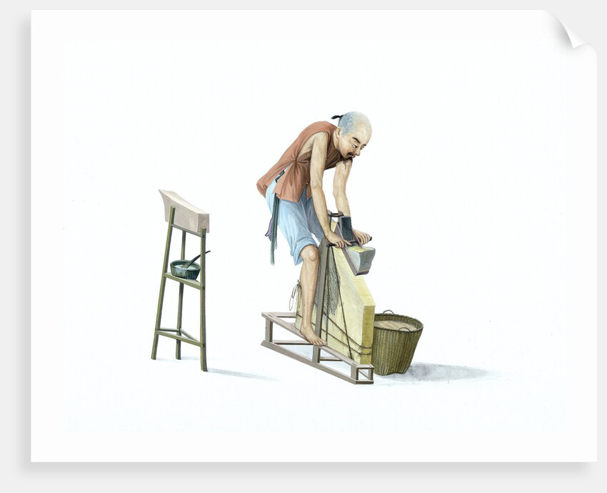 A tobacco cutter by Unknown