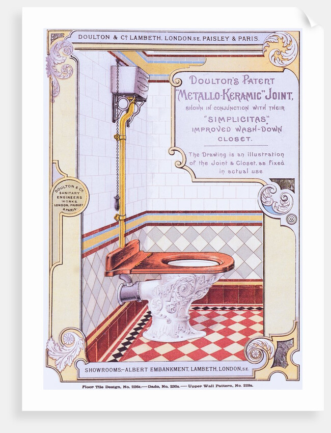 Victorian Bathroom Catalogue. London, England, late 19th century by Unknown