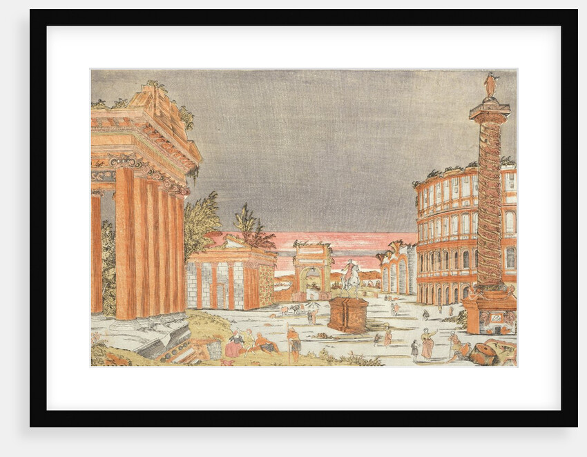The Roman Forum by Utagawa Toyoharu