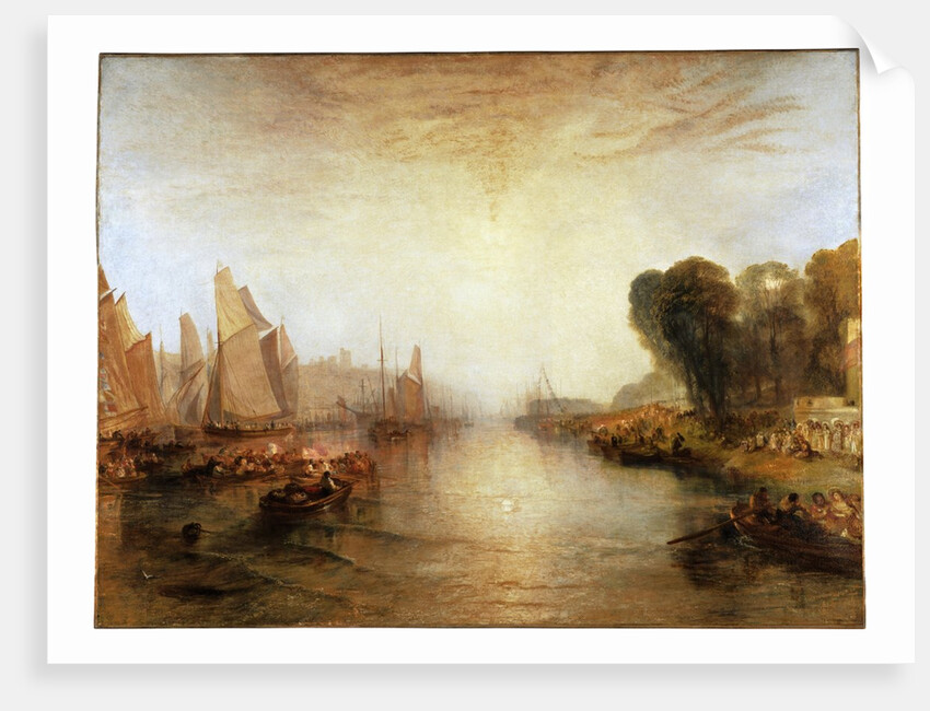 East Cowes Castle by Joseph Mallord William Turner