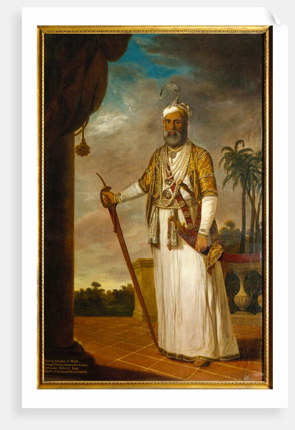 The Nawab of Arcot and the Carnatic by Tilly Kettle