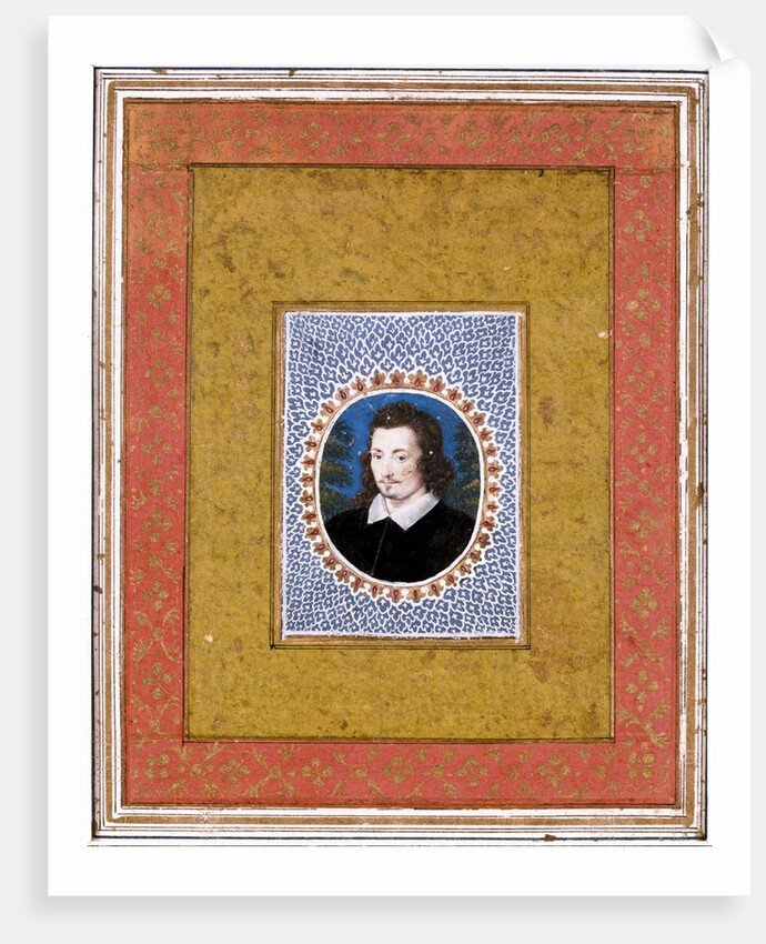 Portrait of an unknown man by Isaac Oliver