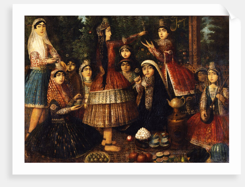 Ladies Around a Samovar by Isma'il Jalayir