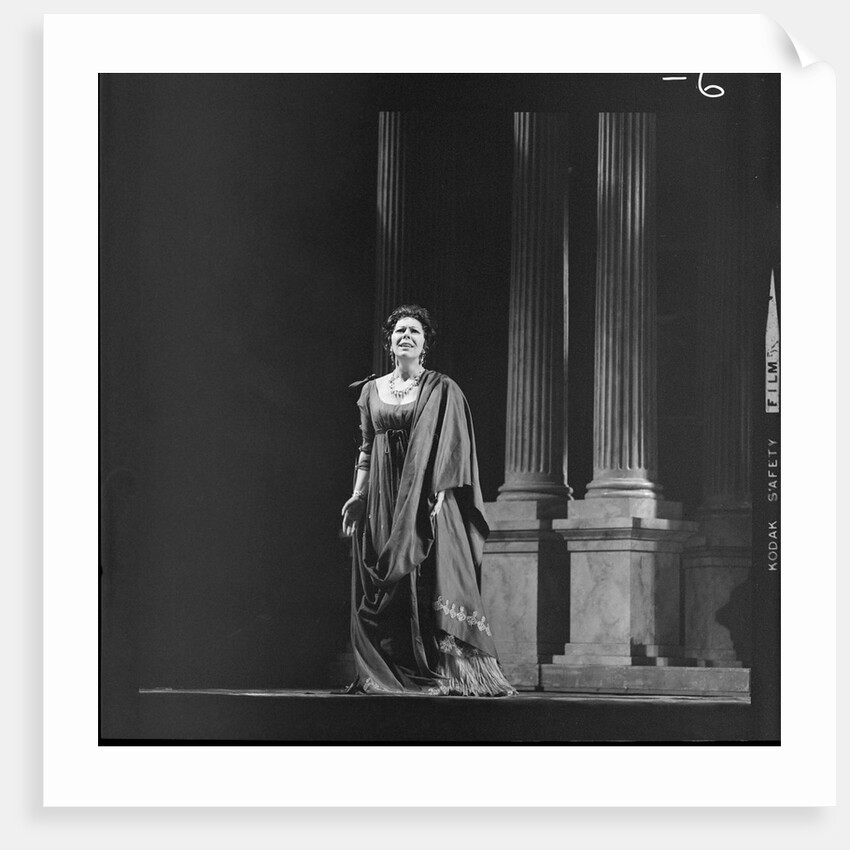 Janet Baker in Mozart's La Clemenza di Tito at The Royal Opera House by Gordon Anthony