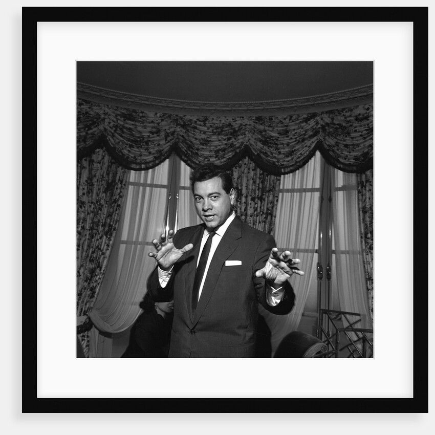 Mario Lanza at the Dorchester Hotel by Harry Hammond