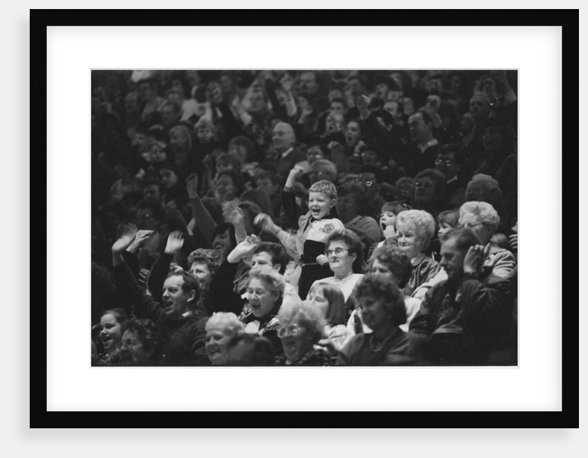 Audience at Dick Whittington pantomime at The Palace Theatre by Graham Brandon