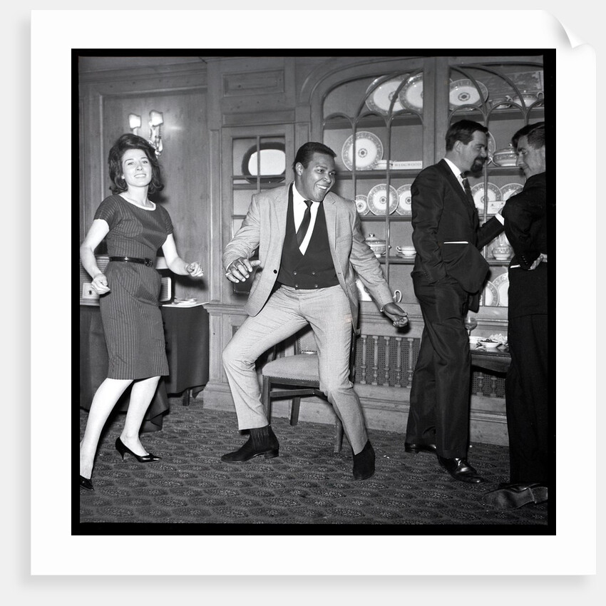 Chubby Checker doing the Twist by Harry Hammond