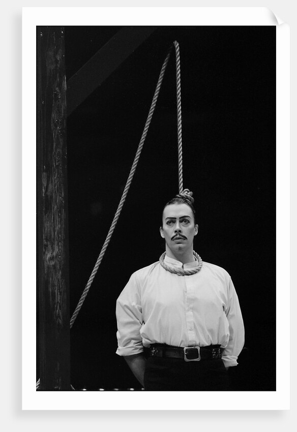 Tim Curry in Bertolt Brecht and Kurt Weill's The Threepenny Opera at the Olivier Theatre by Anonymous