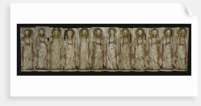 The twelve apostles. England, mid-15th century by Unknown