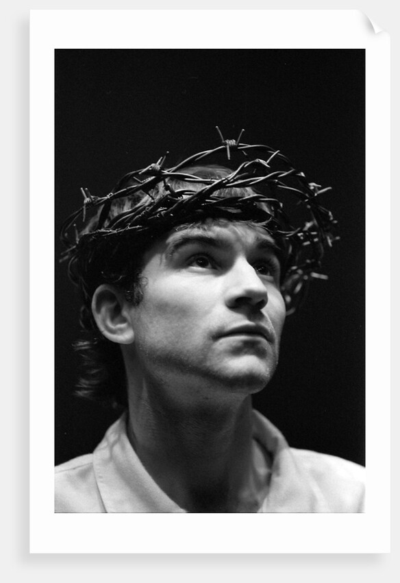 Joe Duttine in The Mysteries at the Royal National Theatre by Graham Brandon