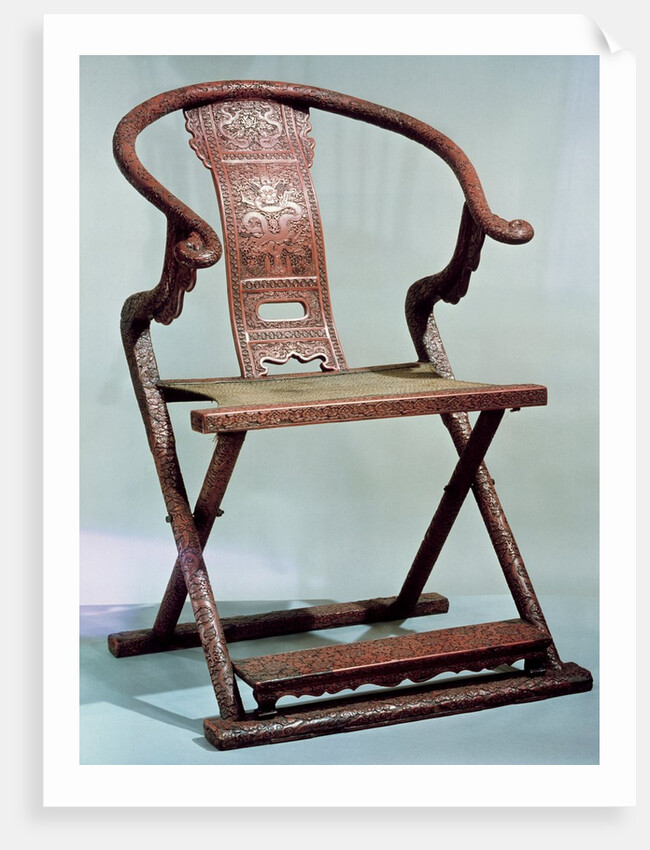 Folding Chair. China, 16th century by Unknown