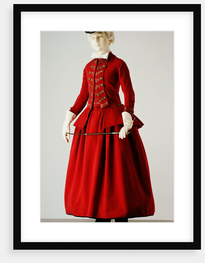 Riding habit. United Kingdom, 1770-75 by Unknown