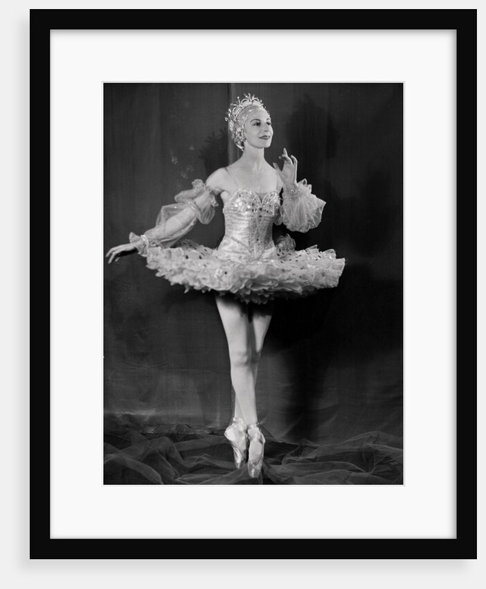 Alicia Markova in Tchaikovsky's The Nutcracker at Festival Ballet by Gordon Anthony
