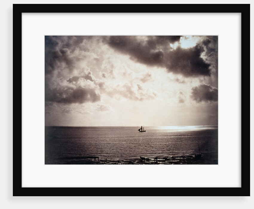 Vue de Mer, Le Brick by Gustave Le Gray