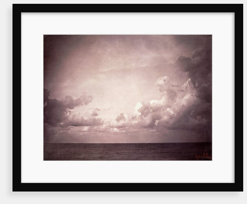 Vue de mer, Ciel Nuageu by Gustave Le Gray