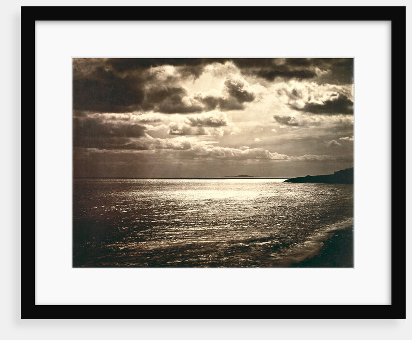 Seascape at Sete: A Cloud Study by Gustave Le Gray