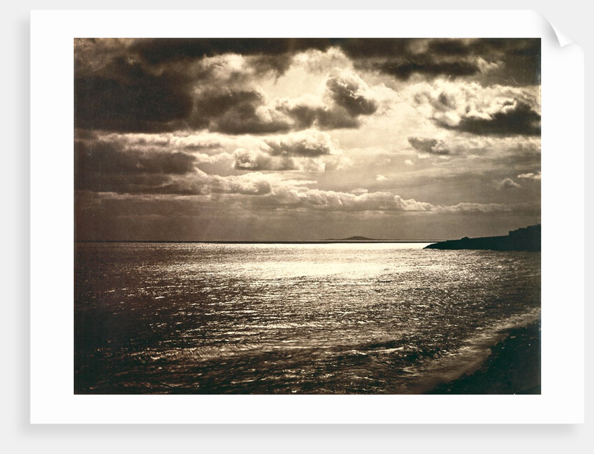 Seascape at Sete: A Cloud Study by Gustave Le Gray