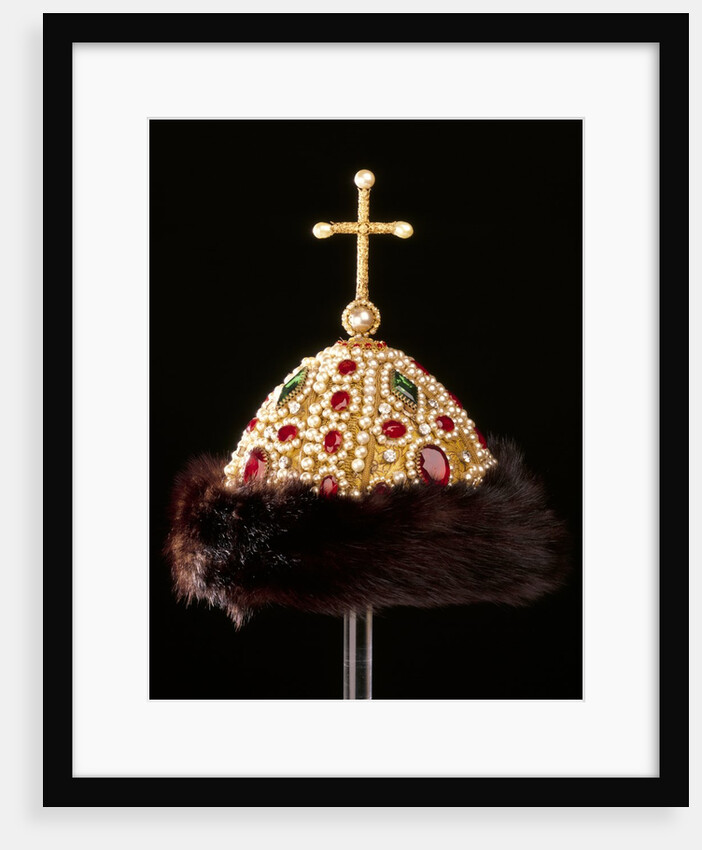 Crown worn by Boris Christoff in the title rôle in Mussorgsky's opera Boris Godunov. Russia, c.1960-1970 by Unknown
