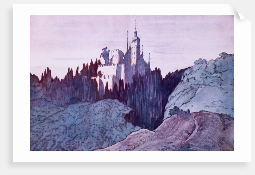 Scenery design for The Sleeping Princess by Leon Bakst