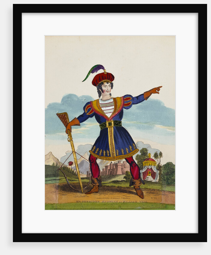 Mr. Sheridan Knowles as William Tell. England, mid-19th century by Unknown