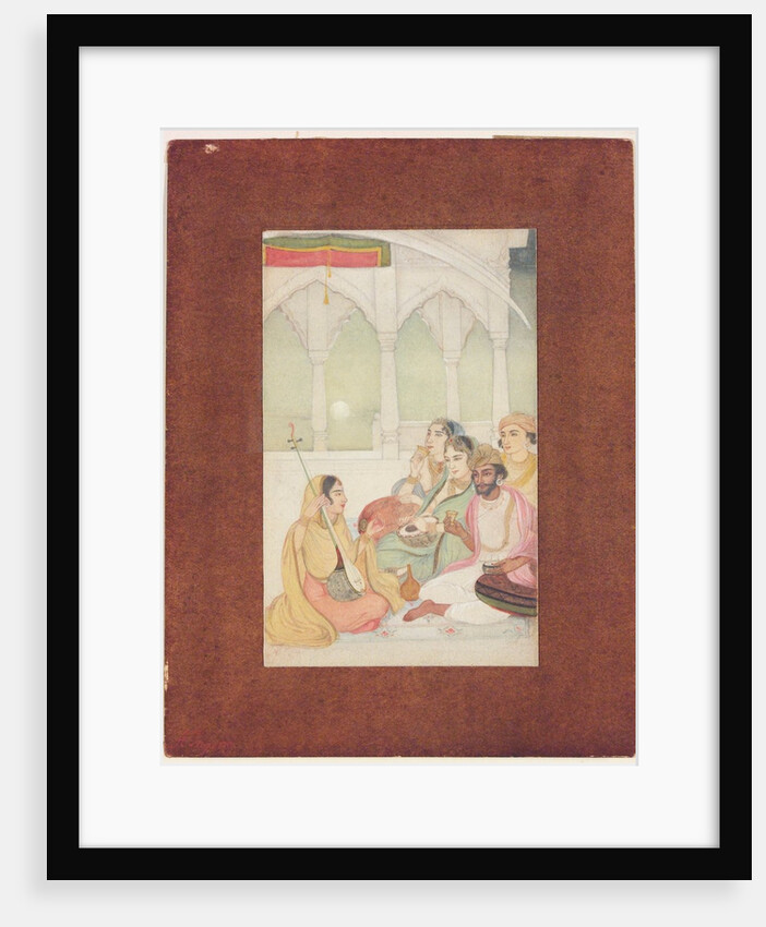 Music Party by Abanindranath Tagore