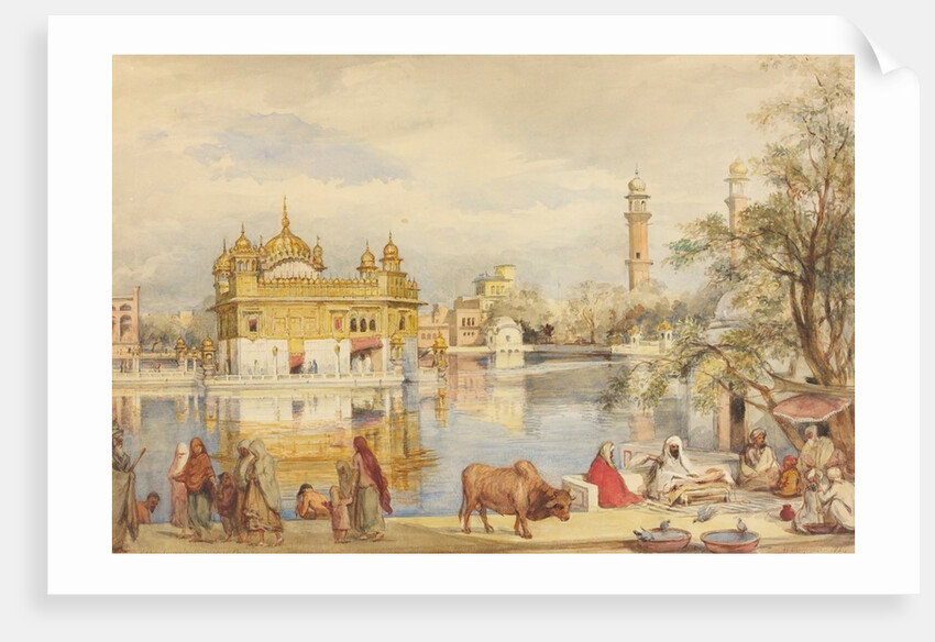 The Golden Temple at Amristar by William Carpenter