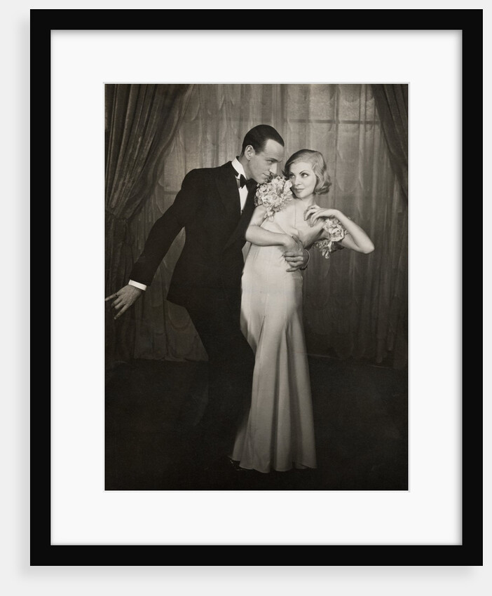 Fred Astaire and Claire Luce in Cole Porter's The Gay Divorce at the Shubert Theatre by Houston Rogers