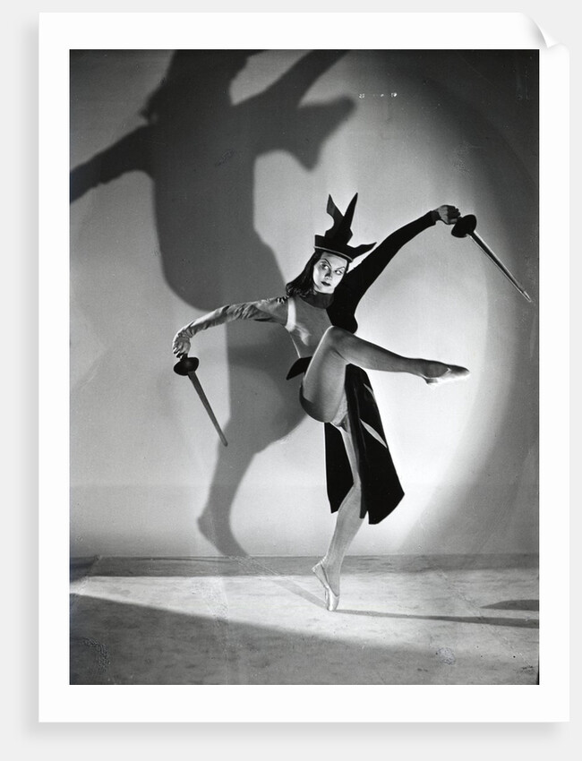 Beryl Grey as the Black Queen by Gordon Anthony