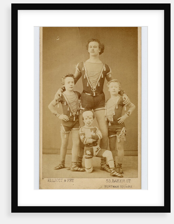 Family of Acrobats by Elliott and Fry