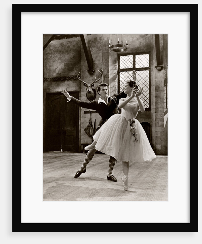 Lucette Aldous and Flemming Flindt in Adolphe Nourrit's La Sylphide at the Ballet Rambert by Houston Rogers