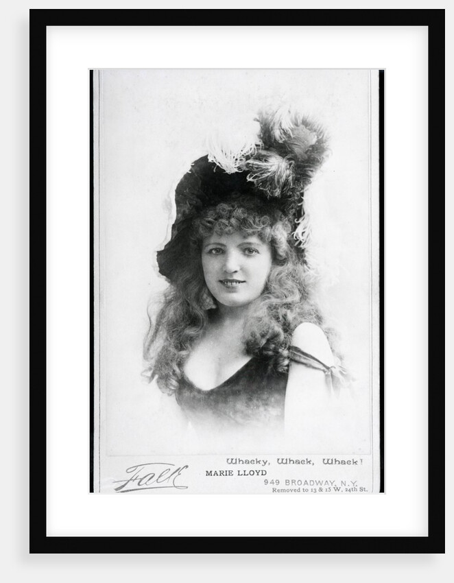 Marie Lloyd in Whacky by Whack! England