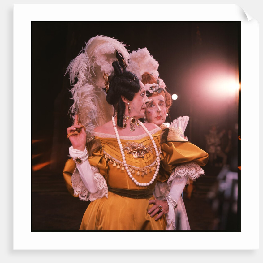 Robert Helpmann and Frederick Ashton in Frederick Ashton's Cinderella at The Royal Ballet by Houston Rogers