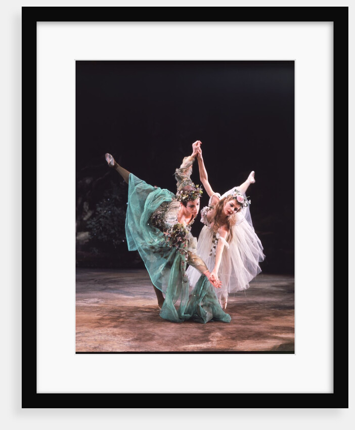 Sir Anthony Dowell and Dame Antoinette Sibley in Frederick Ashton's The Dream at The Royal Ballet by Houston Rogers