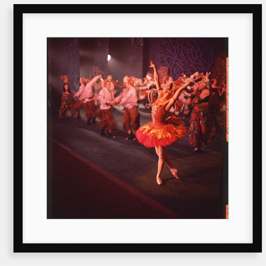 Margot Fonteyn in Michel Fokine's The Firebird at The Royal Ballet by Houston Rogers