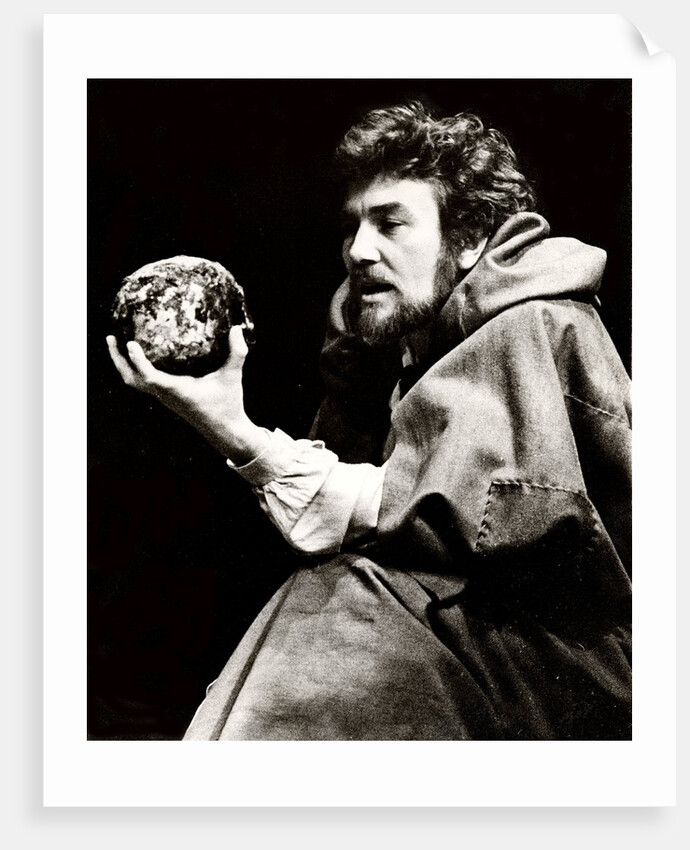 Albert Finney in William Shakespeare's Hamlet at the National Theatre by Anthony Crickmay