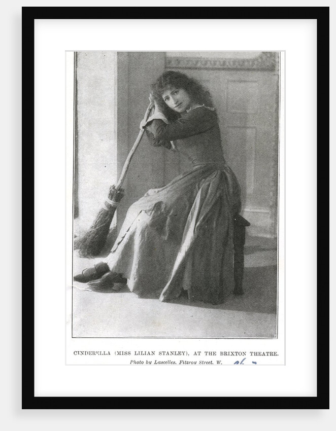 Lillian Stanley in Cinderella at the Brixton Theatre by Lascelles