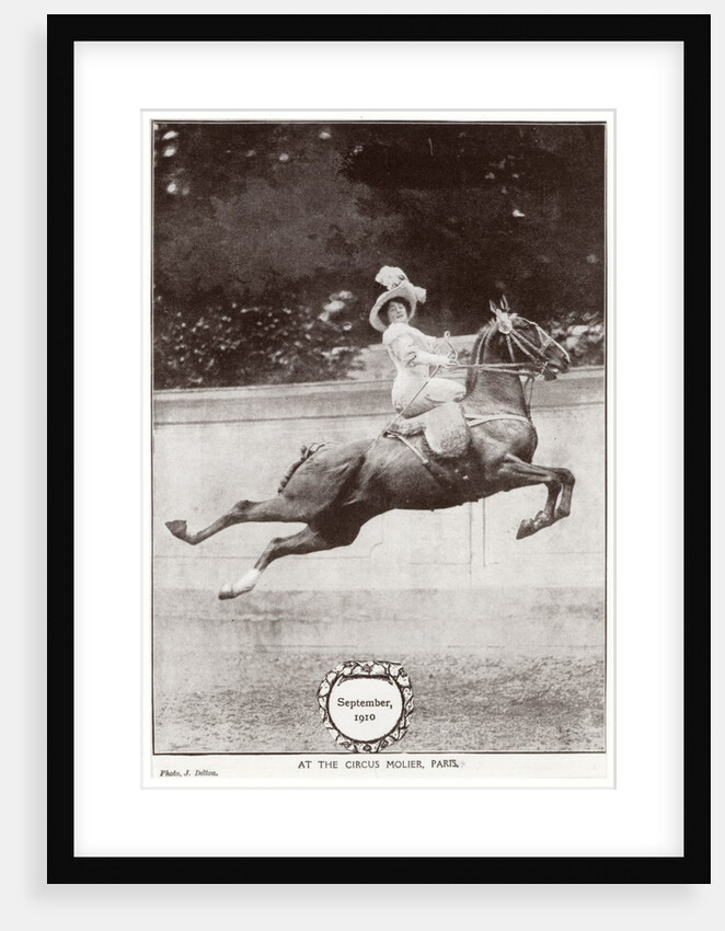 Circus Molier Equestrienne by J. Delton