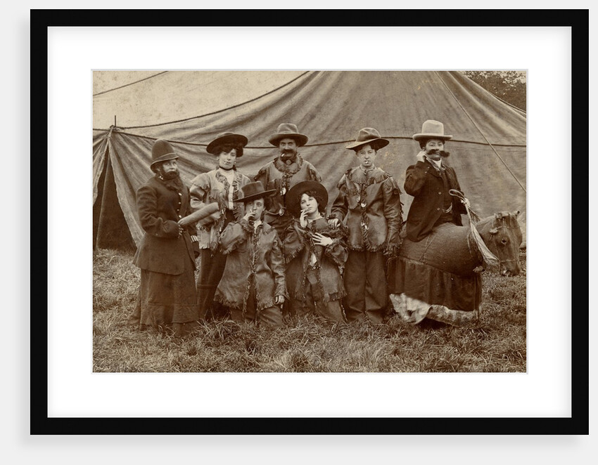 Performers from Sanger's Circus by Anonymous