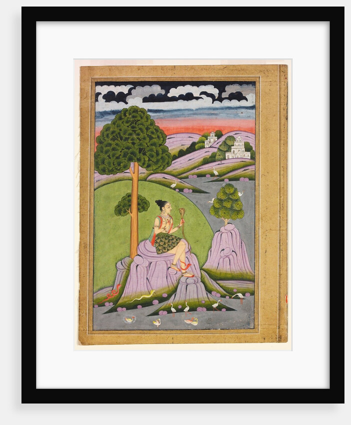 Asavari Ragini. Hyderbad, India, late 18th century by Unknown