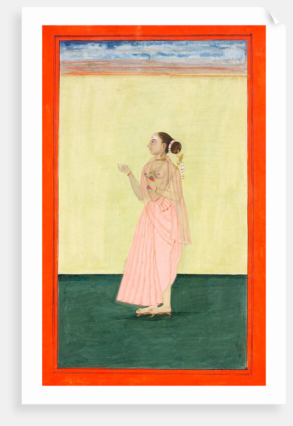 A Pandaram woman by Unknown