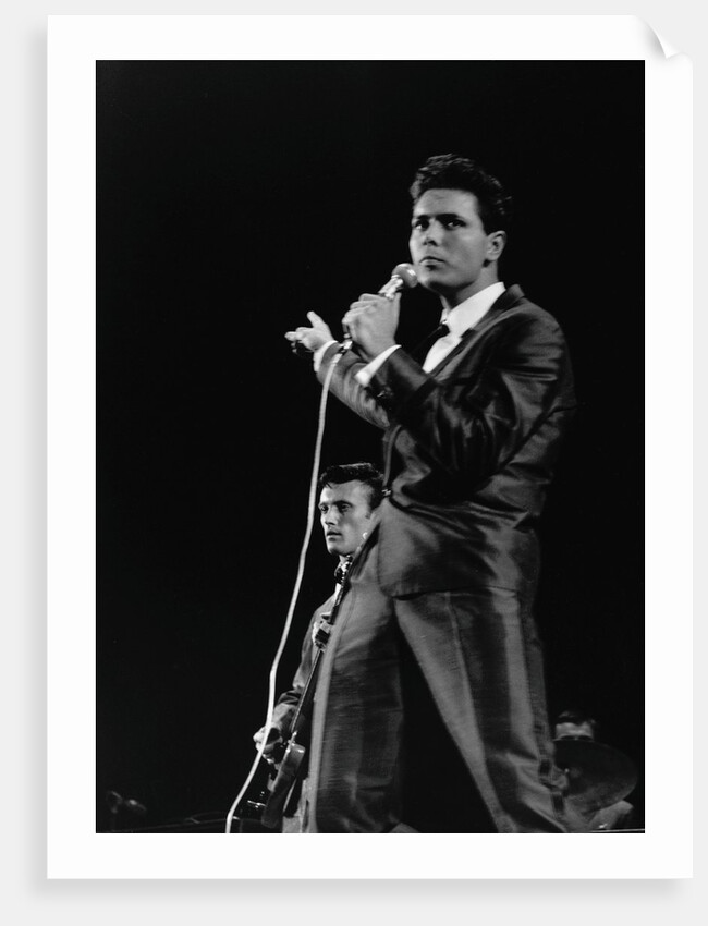 Cliff Richard with band by Harry Hammond