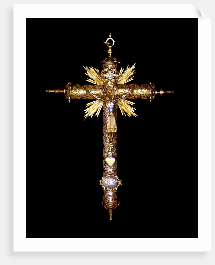 Crucifix. Spain, 17th century by Unknown