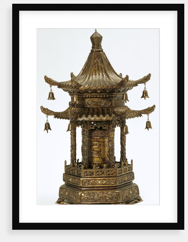 Prayer Wheel. China, 18th-19th century by Unknown
