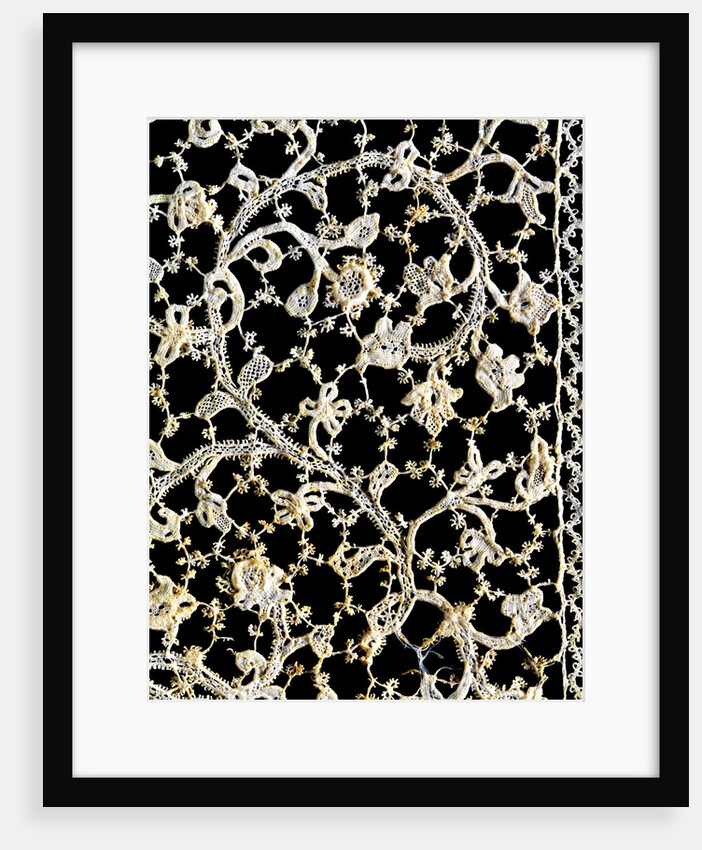 Lace Border. Venice, Italy, late 17th century by Unknown