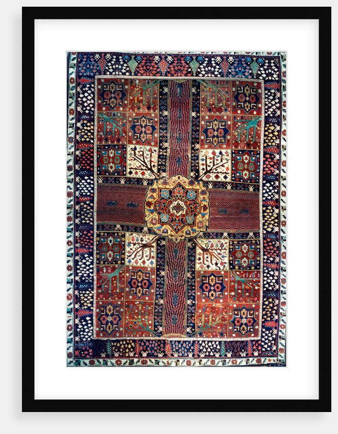 Garden Carpet. Persia, 17th-18th century. by Unknown