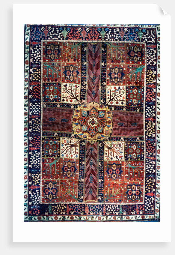 Garden Carpet. Persia, 17th-18th century. by Unknown