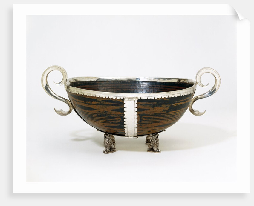 Gourd bowl. Central America, 17th century by Unknown