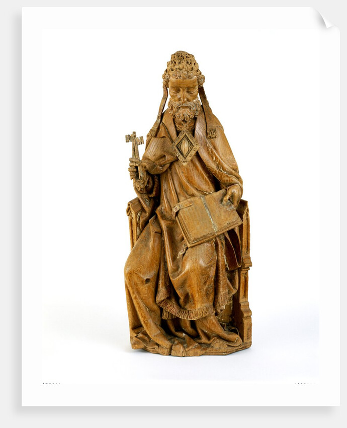 Figure of St Peter. Netherlands, 16th century by Unknown