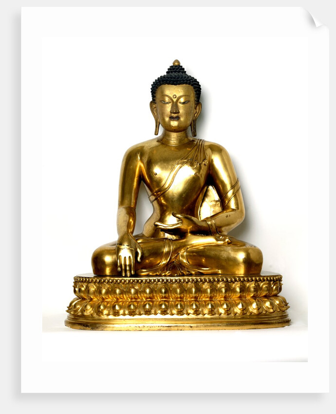Seated Buddha. Tibet, 18th century by Unknown