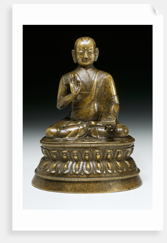 Figure of the Monk Buddhashri by Unknown